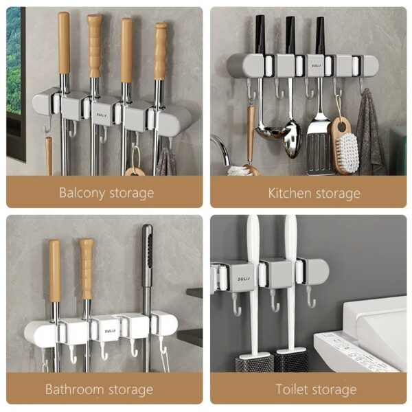 Broom Holder Wall Mount - Image 2