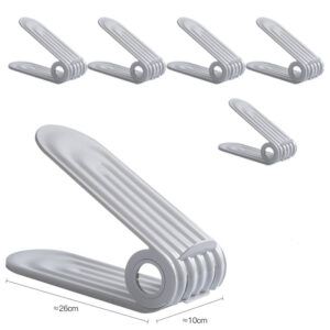 Plastic Shoe Racks (Pack of 6 Pcs)