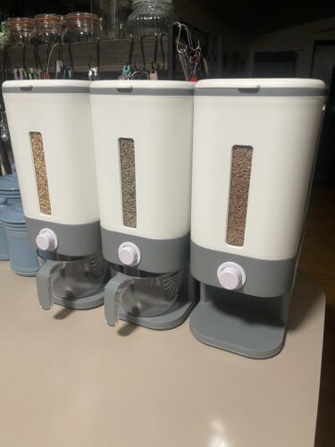 23-Pound Rice Dispenser with Measuring Cup & Fresh Box photo review