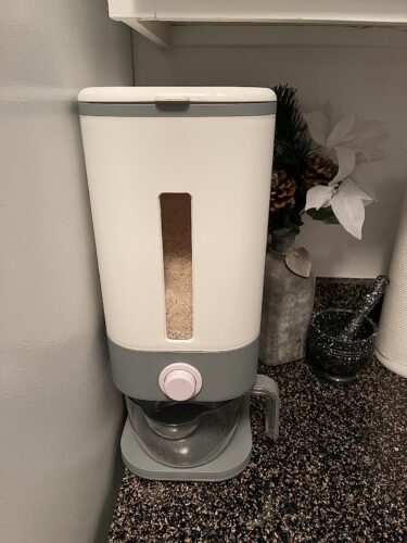 23-Pound Rice Dispenser with Measuring Cup & Fresh Box photo review