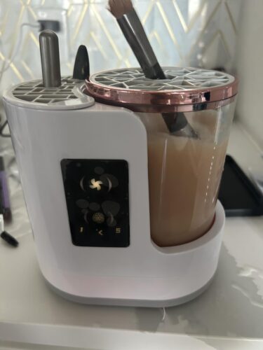 3-in-1 Makeup Brush Cleaner & Dryer – Deep Cleaning for All Brushes & Sponges photo review