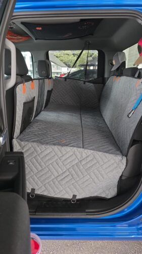 PawLounge Pro™ – Deluxe Back Seat Travel Bed for Dogs photo review