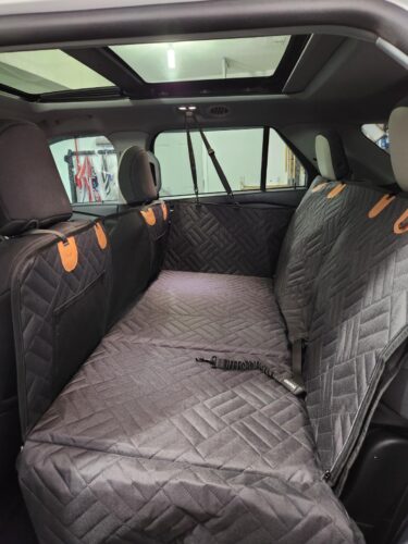 PawLounge Pro™ – Deluxe Back Seat Travel Bed for Dogs photo review