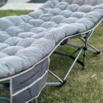 UltraComfort XL Camping Cot – Heavy-Duty Folding Bed with Padded Mattress & 600lb Capacity photo review