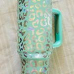 40oz Insulated Tumbler with Handle & Straw – Spill-Proof, Vacuum Stainless Steel for Hot/Cold Drinks photo review