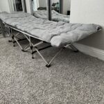 UltraComfort XL Camping Cot – Heavy-Duty Folding Bed with Padded Mattress & 600lb Capacity photo review