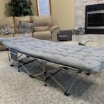 UltraComfort XL Camping Cot – Heavy-Duty Folding Bed with Padded Mattress & 600lb Capacity photo review