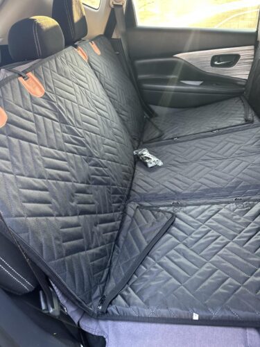 PawLounge Pro™ – Deluxe Back Seat Travel Bed for Dogs photo review