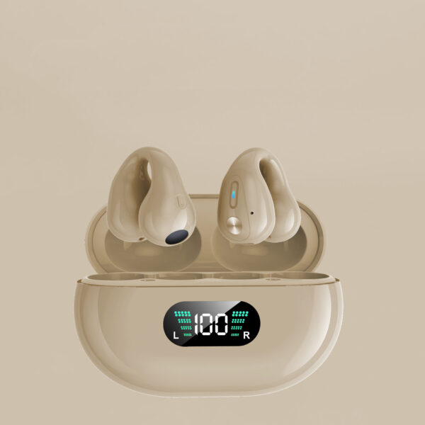 Bone Conduction Ear Clip Headphones – Bluetooth 5.3 TWS | Open-Ear HiFi Audio | Touch Control - Image 4