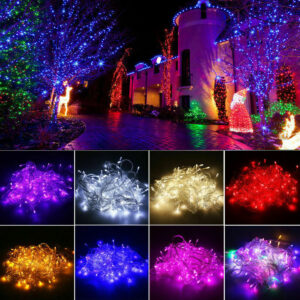 LED Uni & Multicolor Fairy String Lights – Waterproof Copper Wire Garland