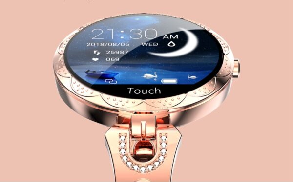 Elegant Women’s Smart Watch – Fitness & Health Tracker | iOS & Android Compatible | IP67 Waterproof - Image 3
